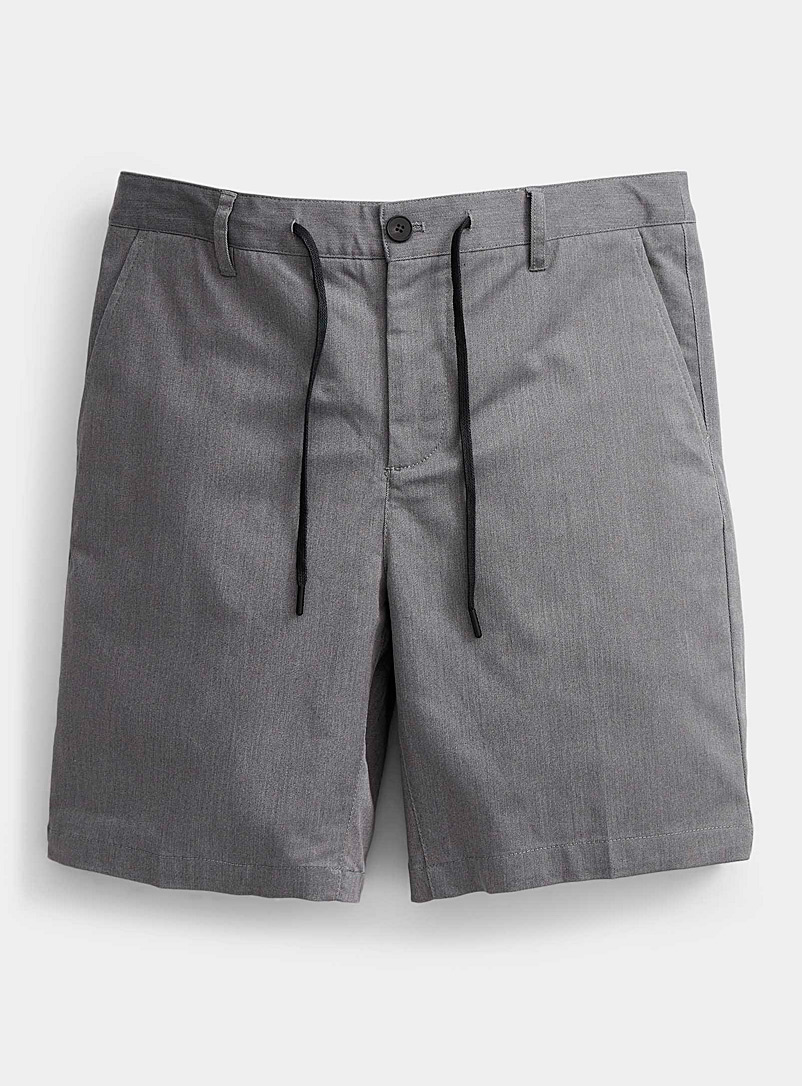 Adjustable-waist ash-grey short | Le 31 | Shop Men's Shorts | Simons