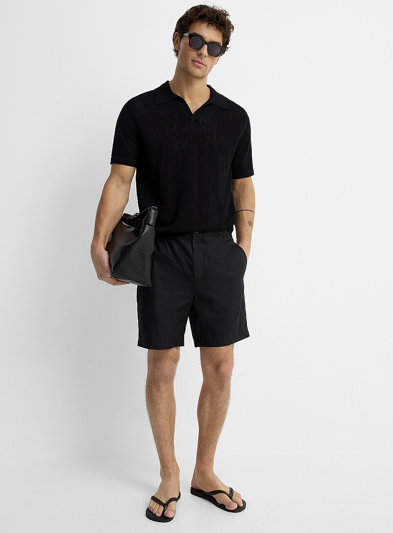 Lightweight Weave Bermudas Inseam: 7.5" (19 Cm)