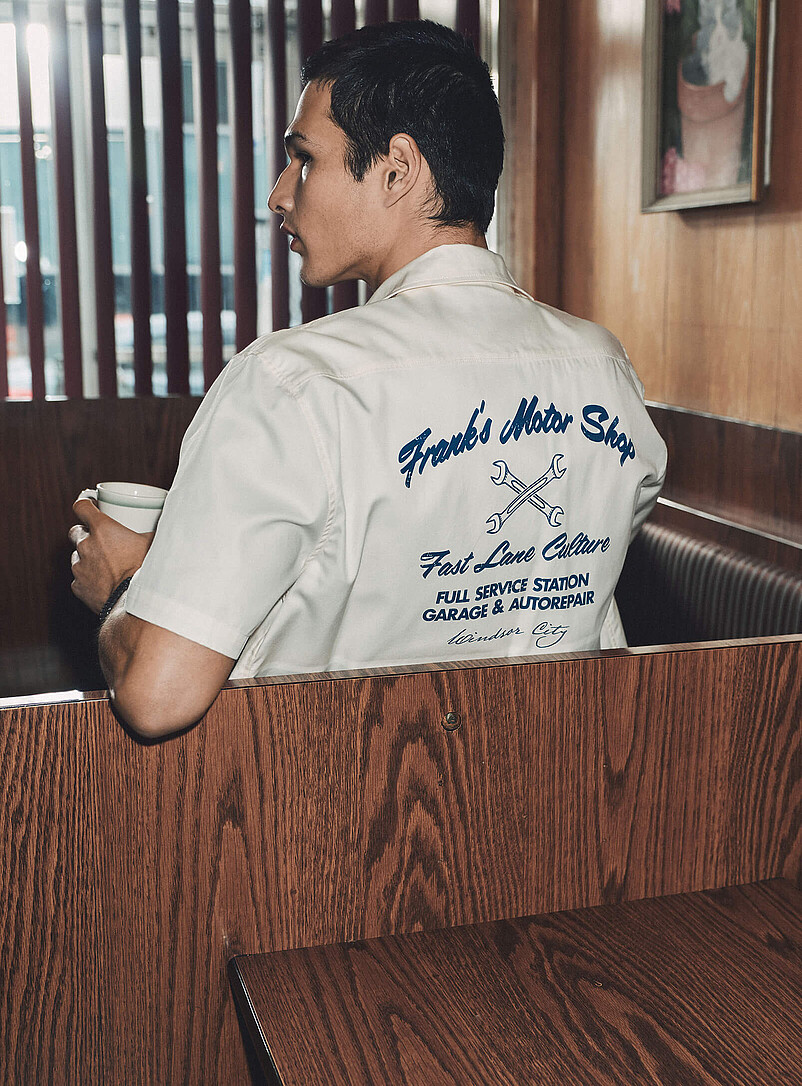 Mechanic patch shirt product image 2