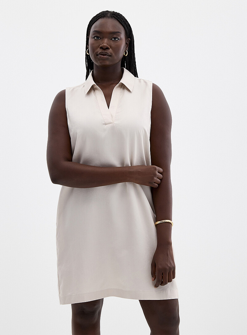 Johnny Collar Lyocell Dress