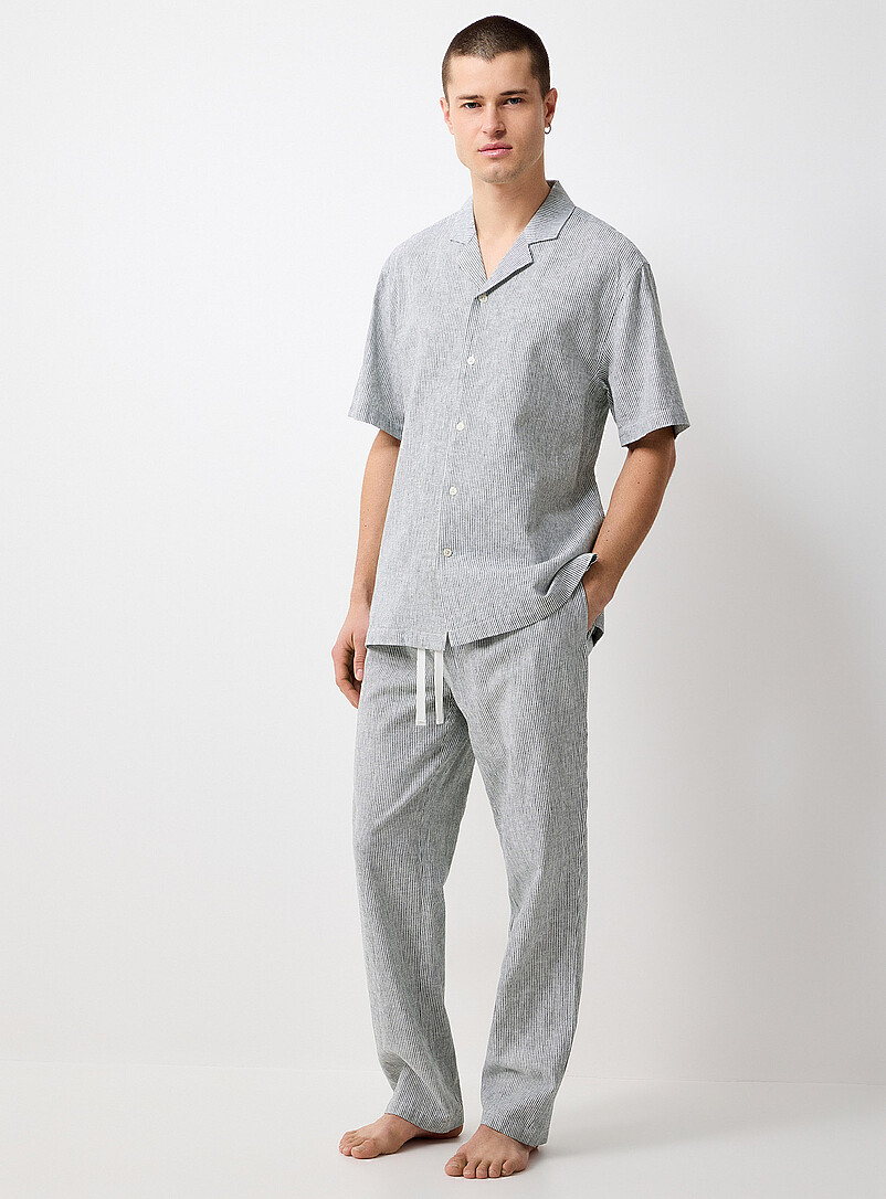 Striped lightweight linen shirt product image 2