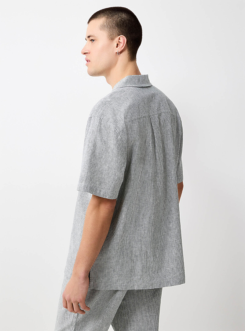 Striped lightweight linen shirt product image 3