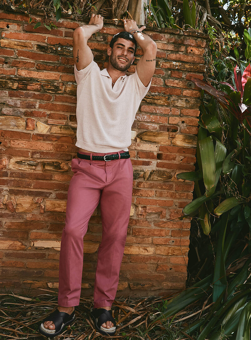 Pleated Chinos Reykjavik Fit - Tapered With Pleats