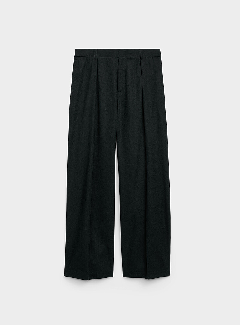 Box pleat pant Loose fit Le 31 Studio capsule product image (primary)