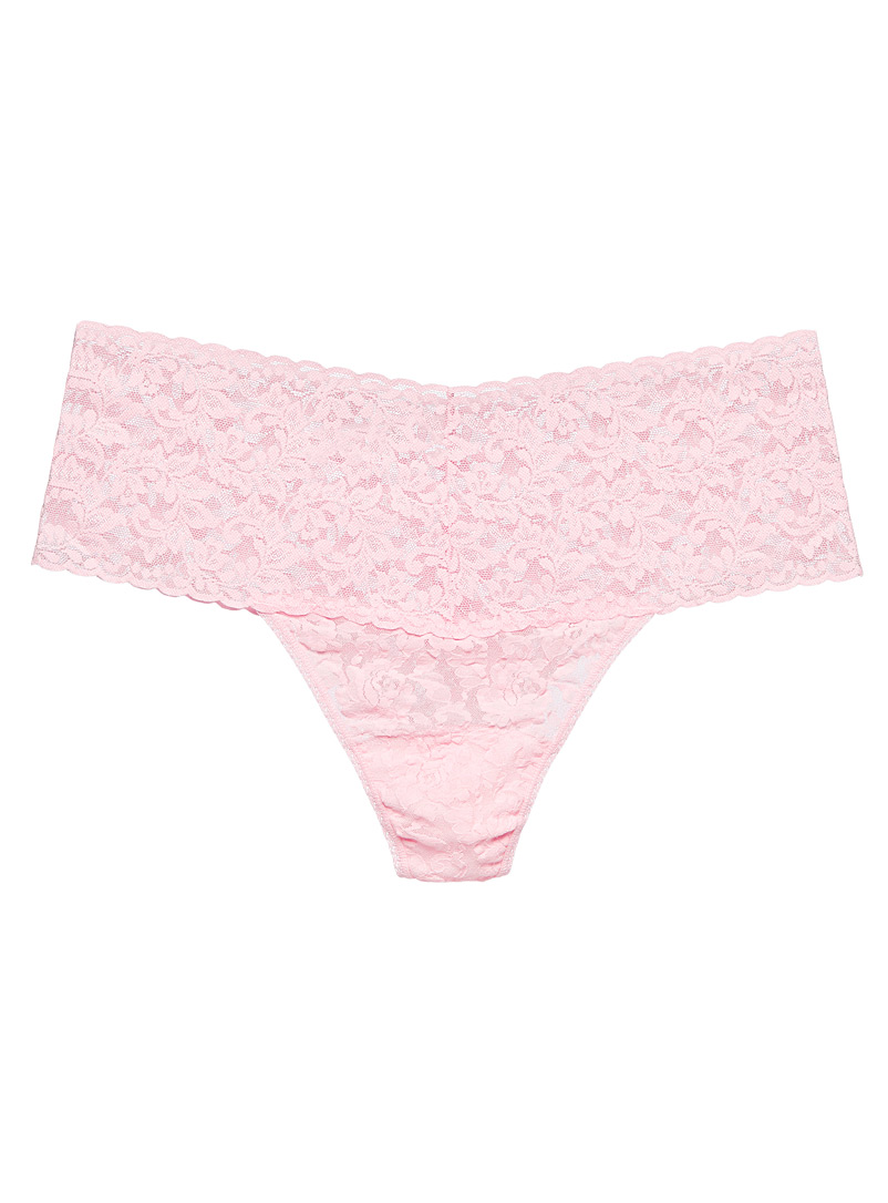Tanga GUESS Dentelle Noire – Taille M/38 – Neuf Avec étiquettes – Sous-vêtement Femme