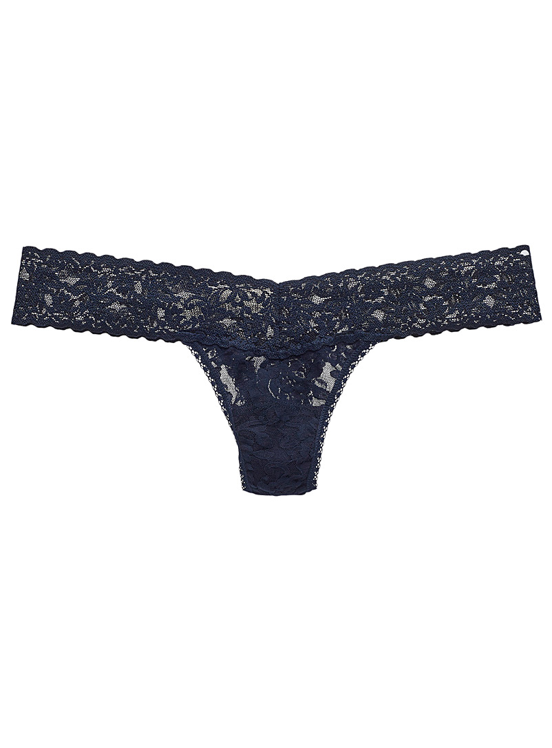 Hanky Panky Coral Low rise lace thong for women