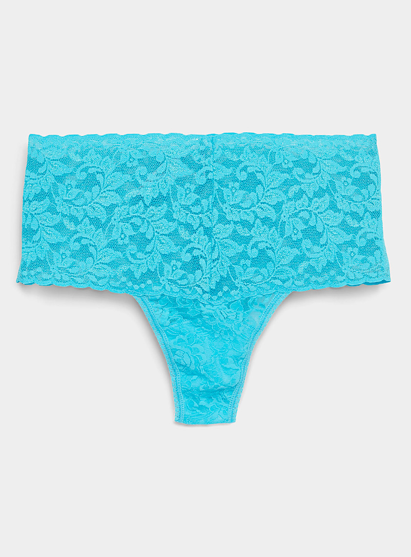 High-rise lace thong | Hanky Panky 