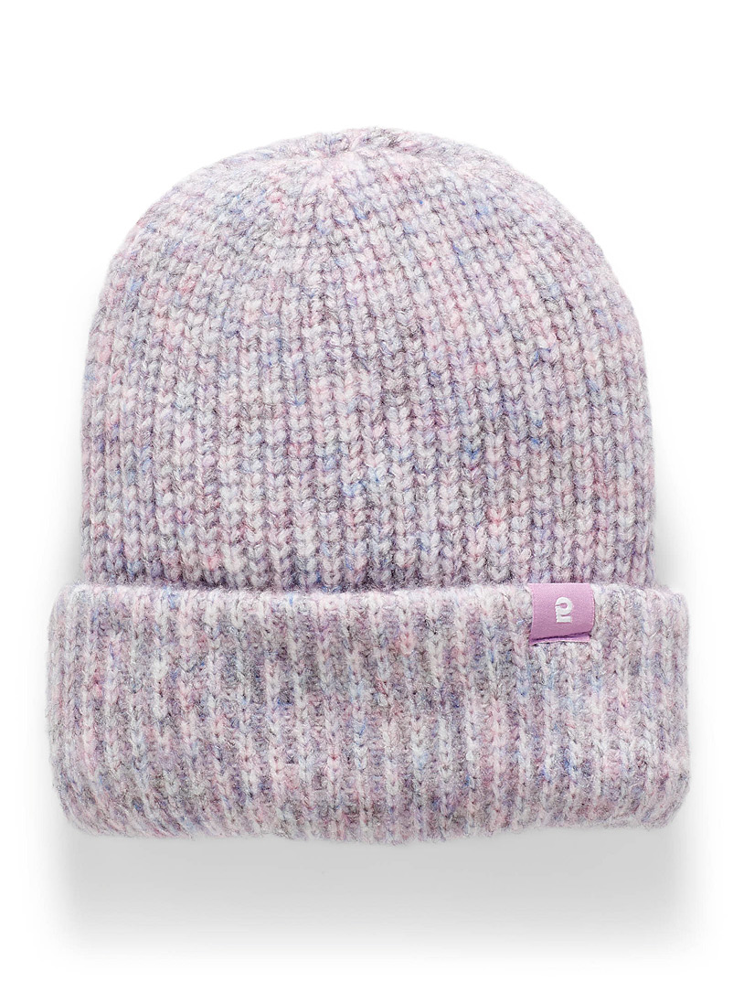I.FIV5 Lilacs Glacial weft knit tuque for women