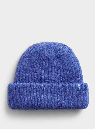 Fluffy wool-blend ribbed tuque | I.FIV5 | Tuques & headbands | Simons
