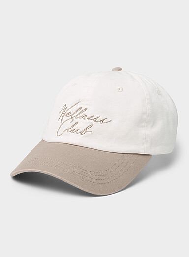 Embroidery cotton cap