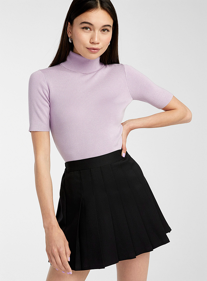 Twik Lilacs Turtleneck with elbow-length sleeves for women