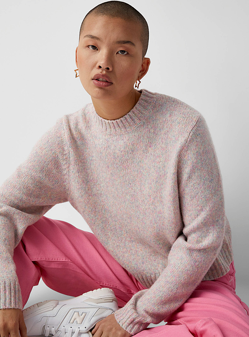 Twik: Le pull tricot multicolore Assorti pour femme