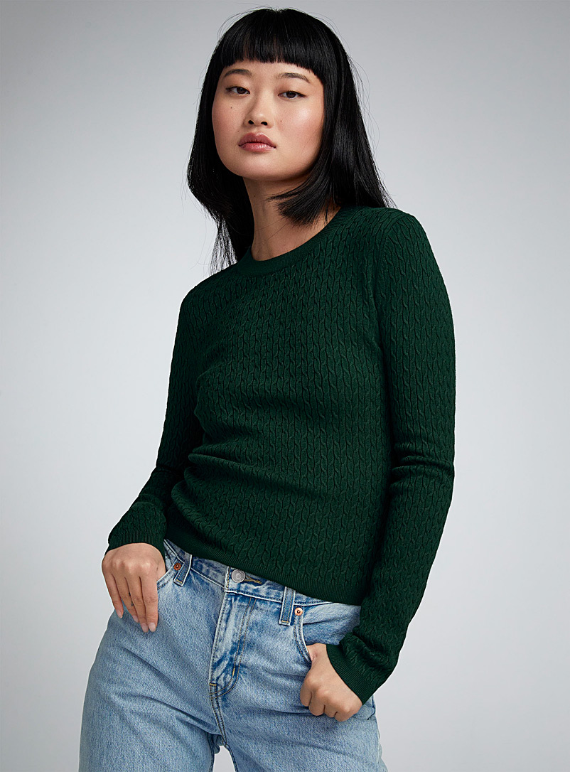 Mini cables fitted sweater, Twik, Shop Women's Sweaters and Cardigans Fall /Winter 2019