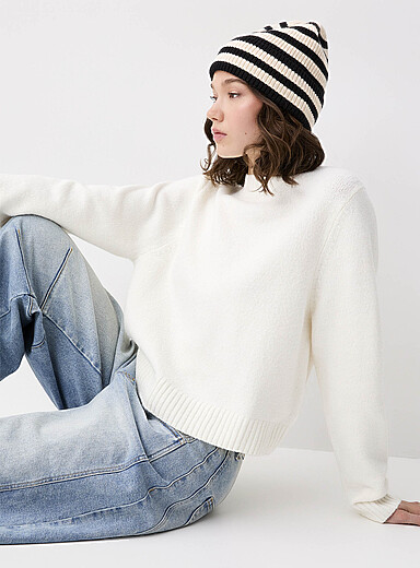 Oversized boxy sweater