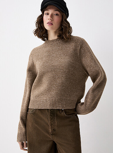 Oversized boxy sweater
