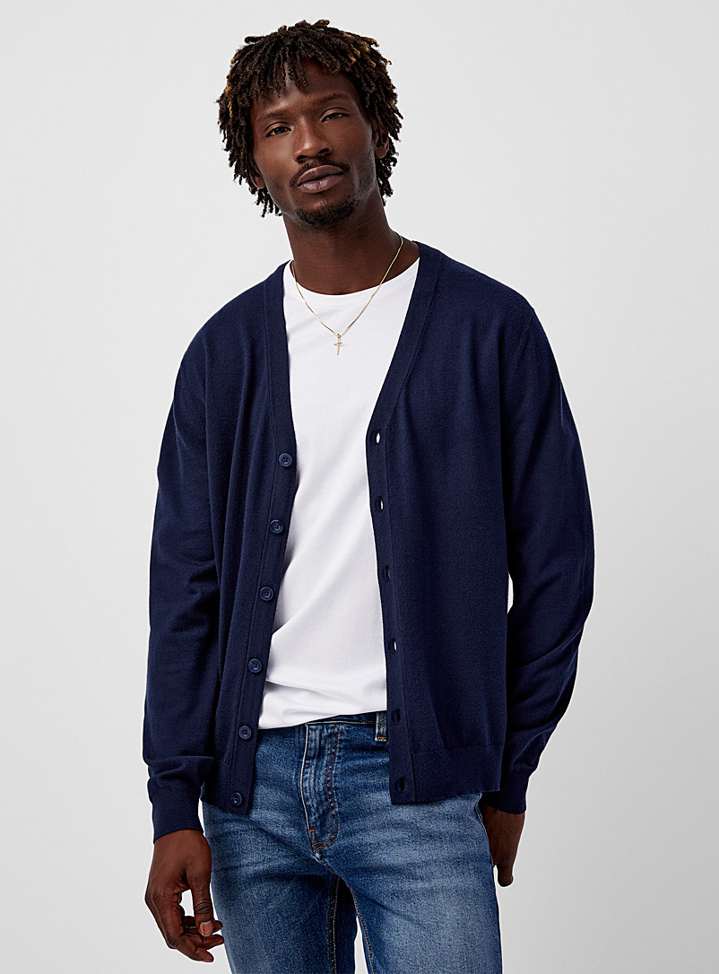 Silky knit cardigan | Le 31 | Men's Sweaters & Cardigans | Simons