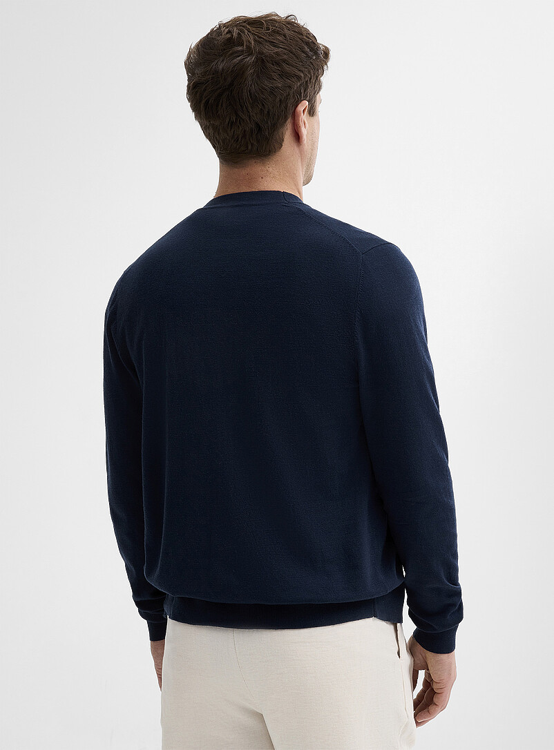 Silky knit cardigan | Le 31 | Shop Men's Shawl Collar Sweaters