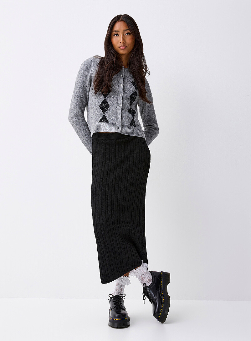 Rib-knit maxi skirt | Twik | Women's Midi Skirts & Mid-Length