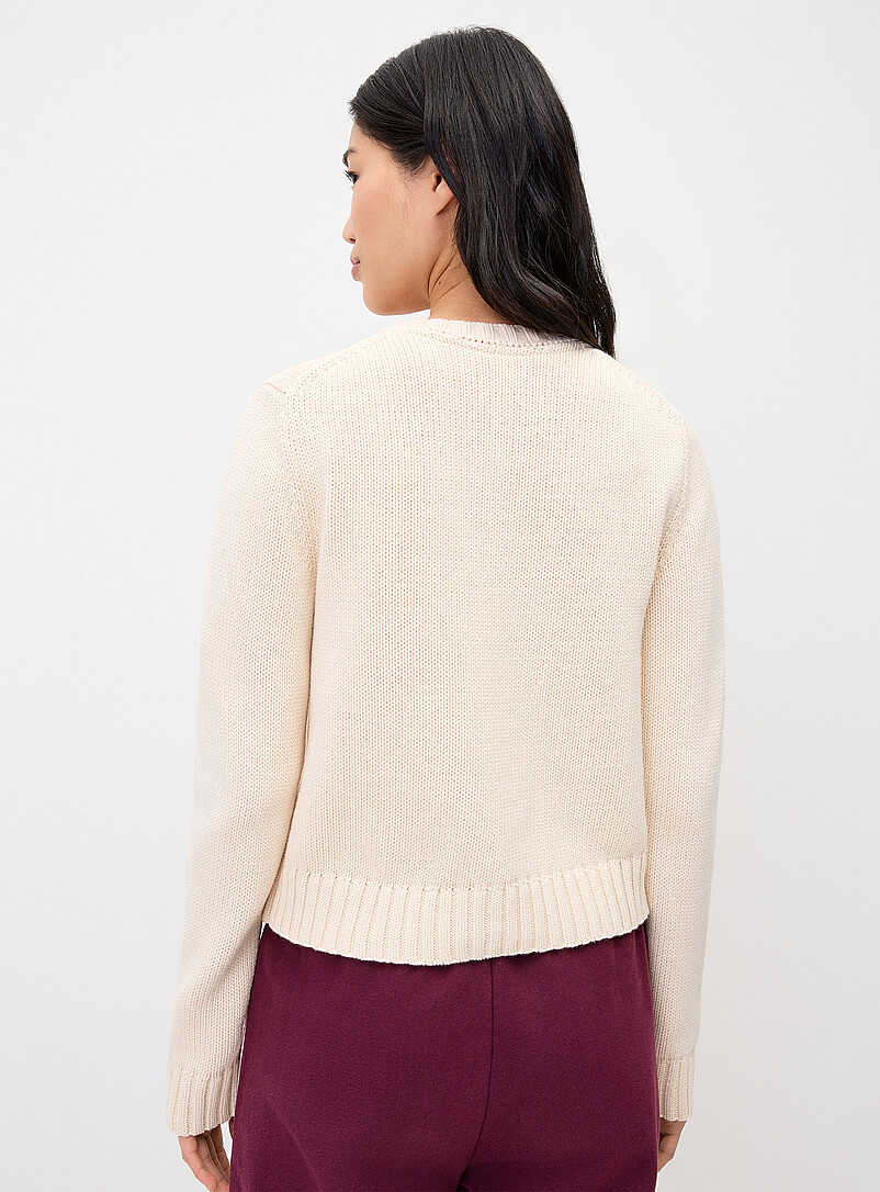 Twik Sunflower Yellow Heart buttons cardigan for women