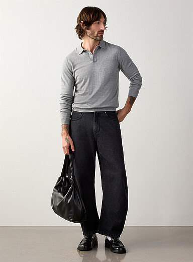 Le polo tricot de modal