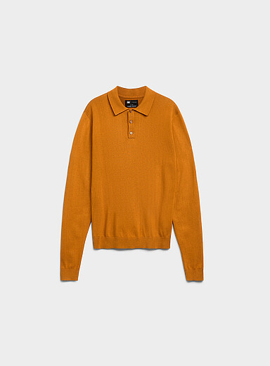 Modal knit polo