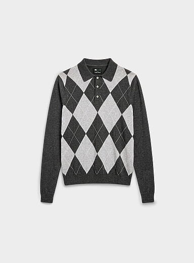 English argyle polo