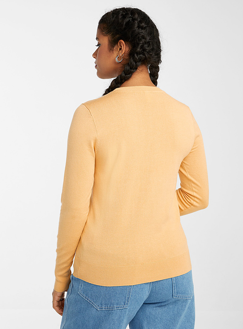 Twik Honey Basic crew-neck sweater for women