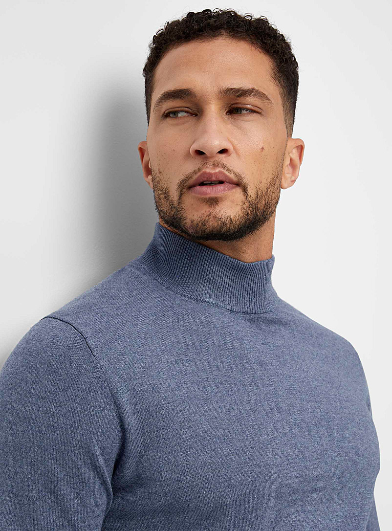 TENCEL™ modal and organic cotton mock-neck sweater product image 2