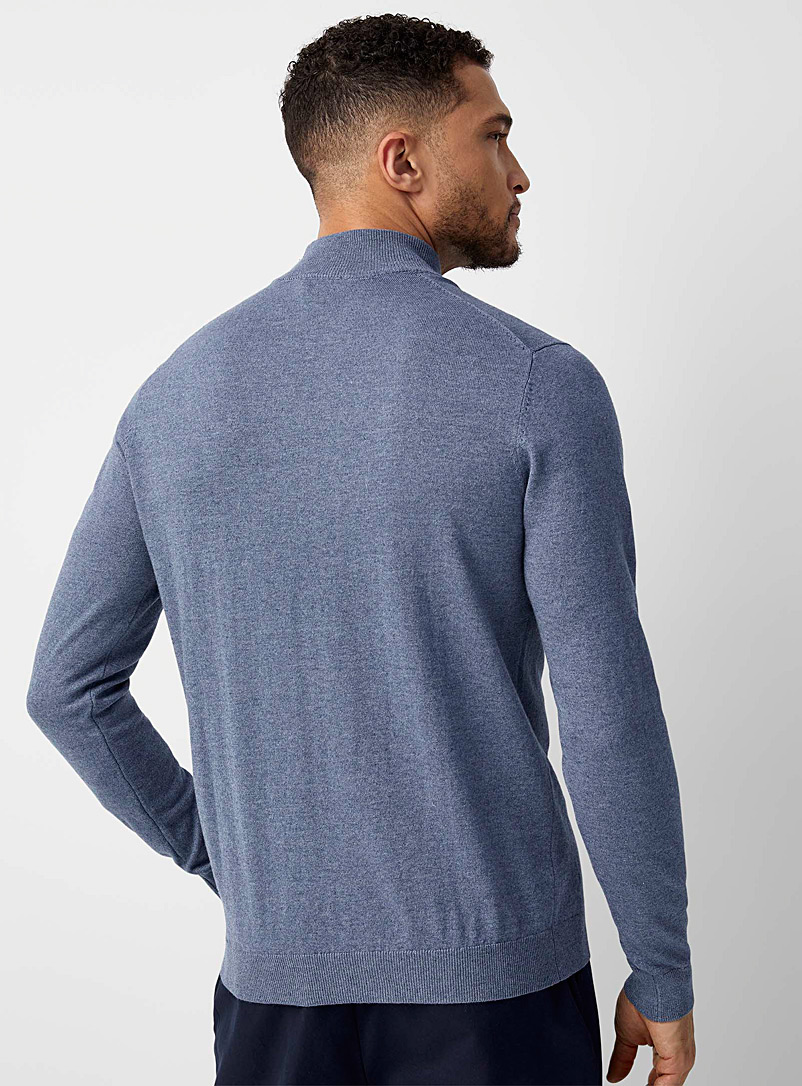 TENCEL™ modal and organic cotton mock-neck sweater product image 3