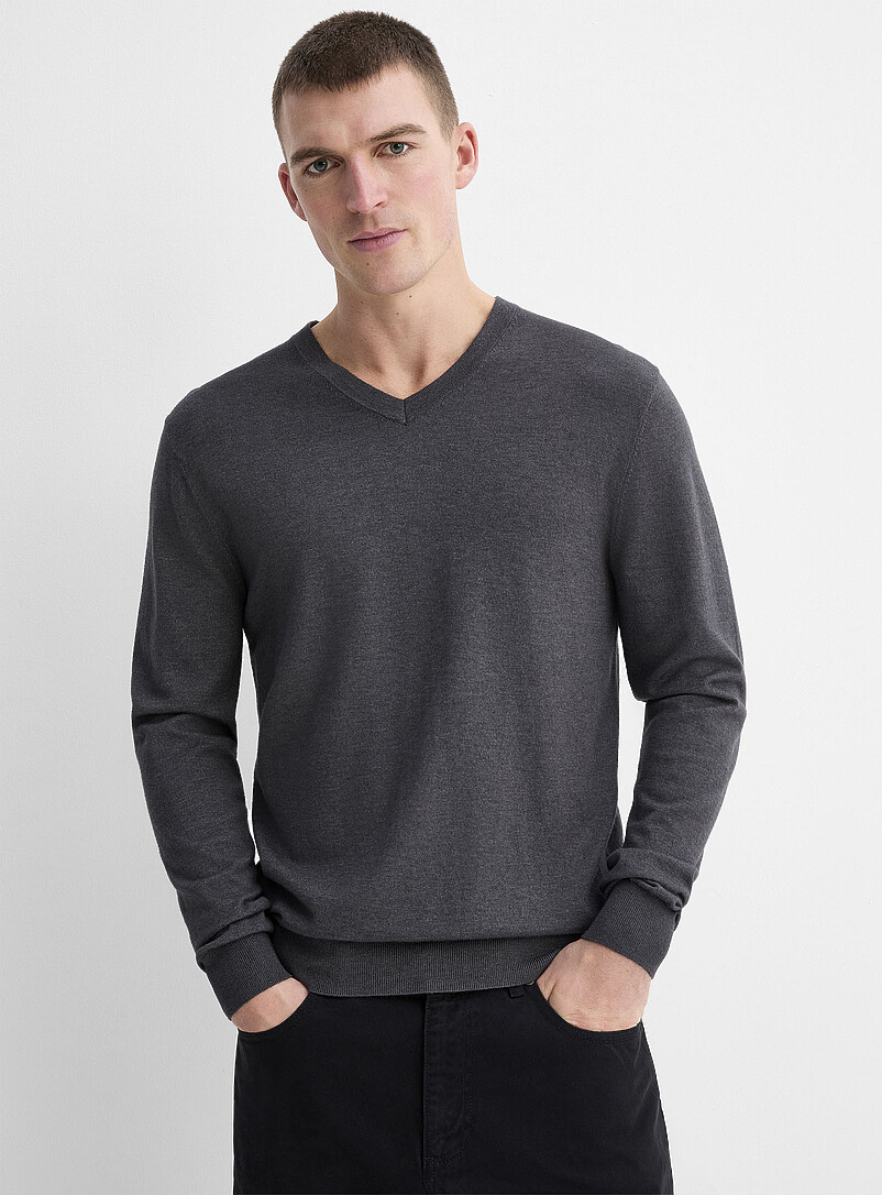 Minimalist V-Neck Sweater