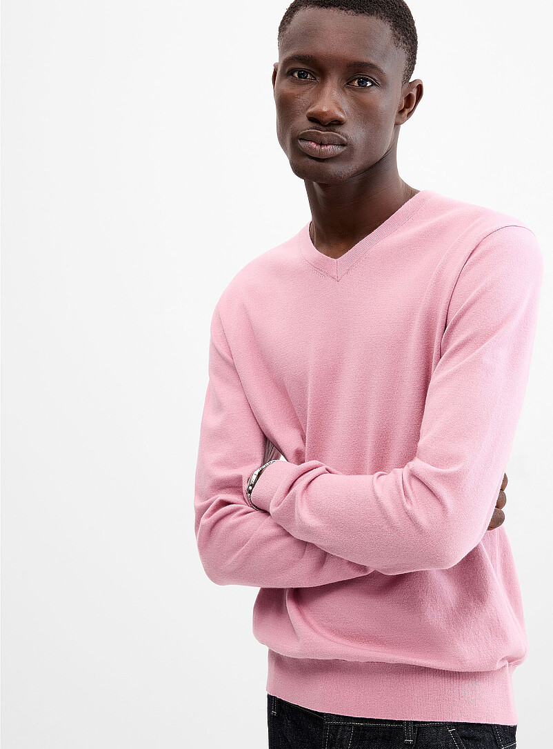 Minimalist V-Neck Sweater