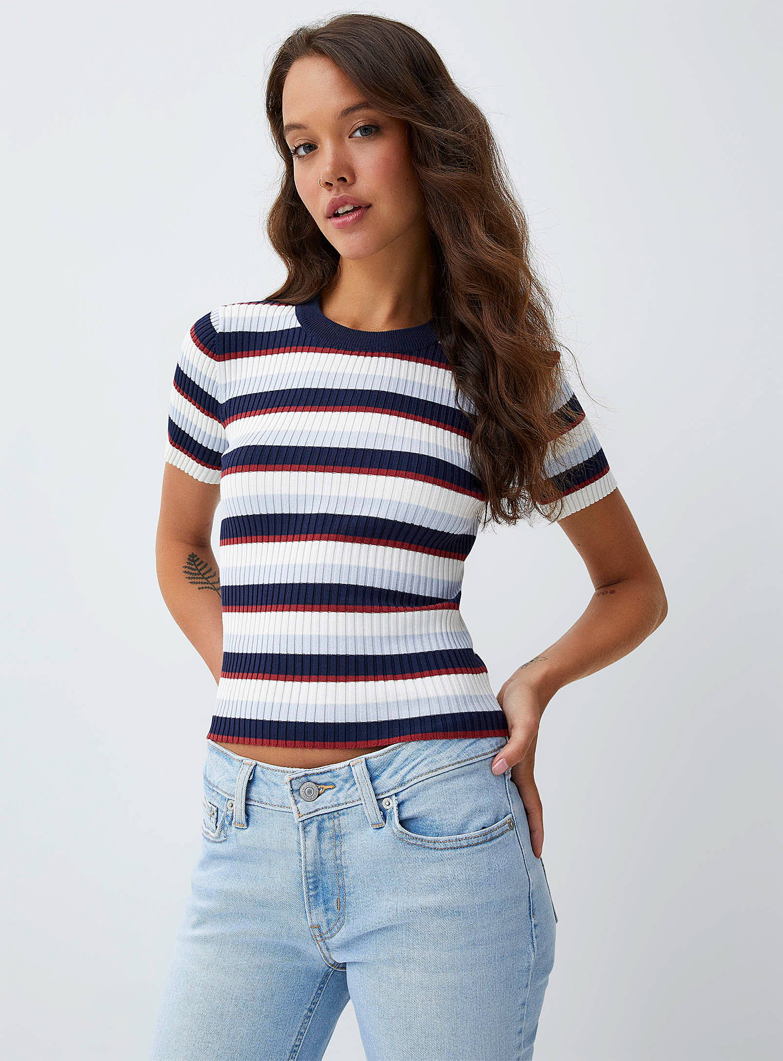 Twik - Women's Ribbed fitted sweater