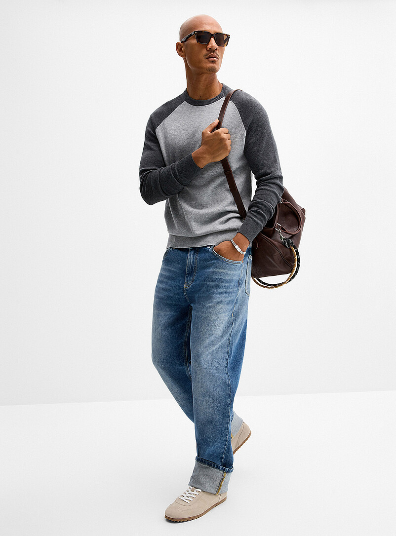 Colourblock raglan sweater product image 2