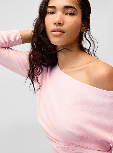 Ribbed-hem loose sweater product image 3