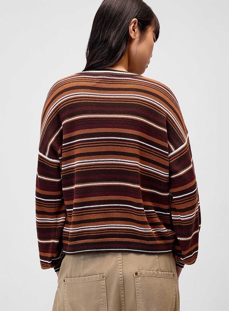 Mixed stripes cotton sweater product image 2