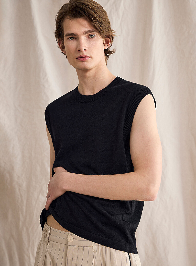 Cashmere-blend knit tank Le 31 Studio capsule product image (primary)