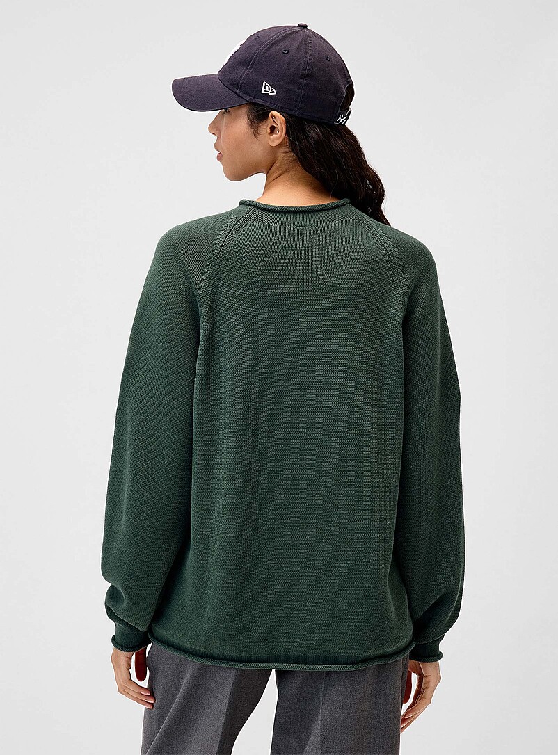 Rolled trim sweater product image 3