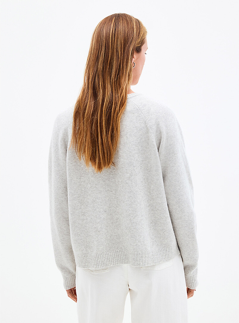 Ultra-soft tie-up boxy-fit cardigan product image 3