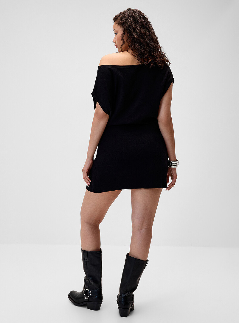 Boat collar knit dress product image 3