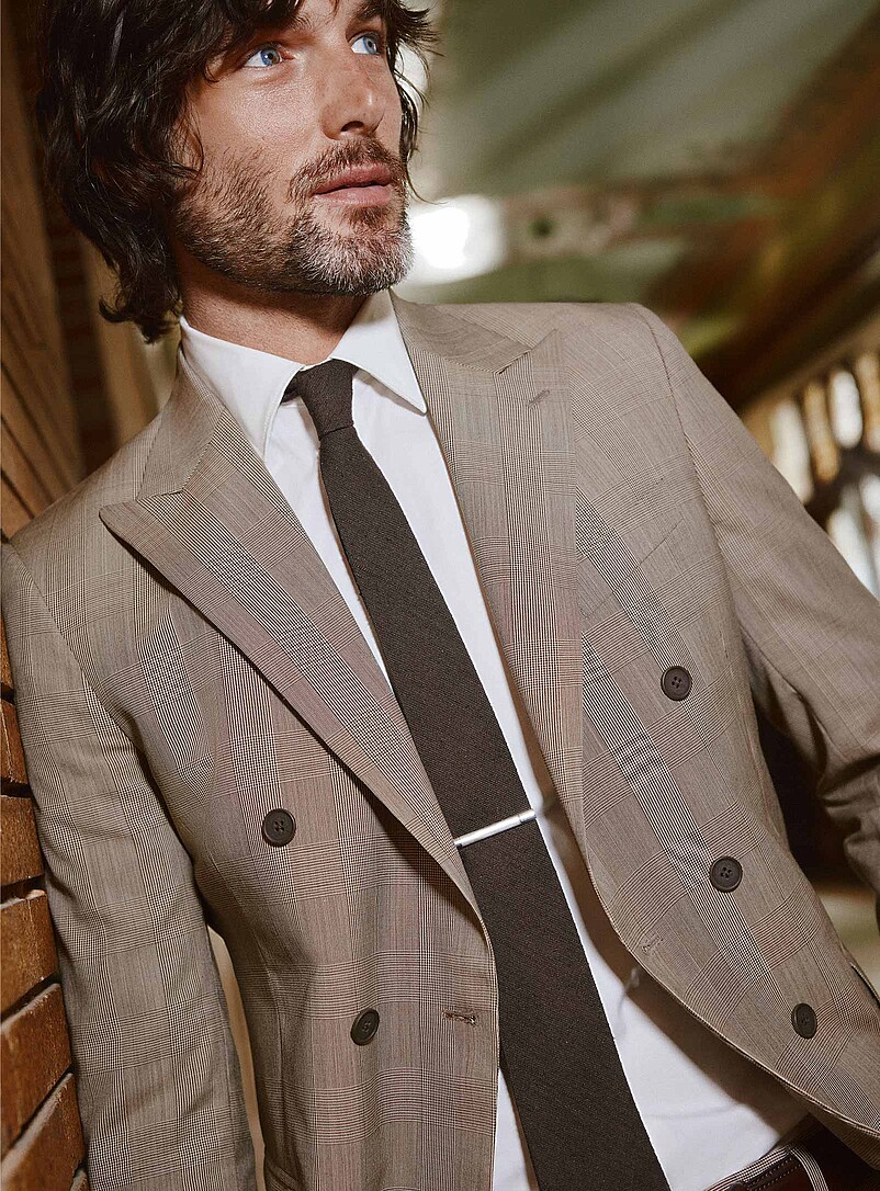 Slub Solid Tie