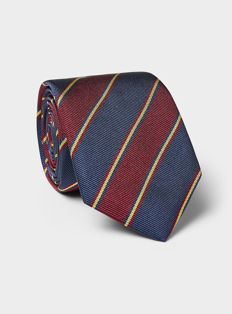 Preppy-stripe tie product image (primary)
