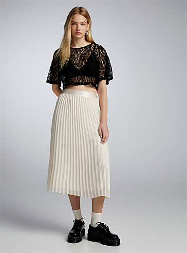 Thick knit pencil skirt, Icône, Women's Midi Skirts & Mid-Length Skirts