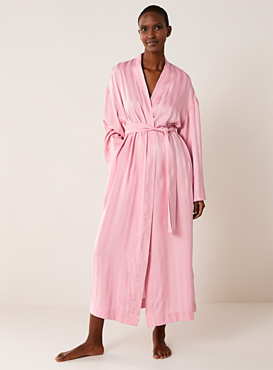 Satiny flowy robe | Miiyu | Shop Women's Robes Online | Simons