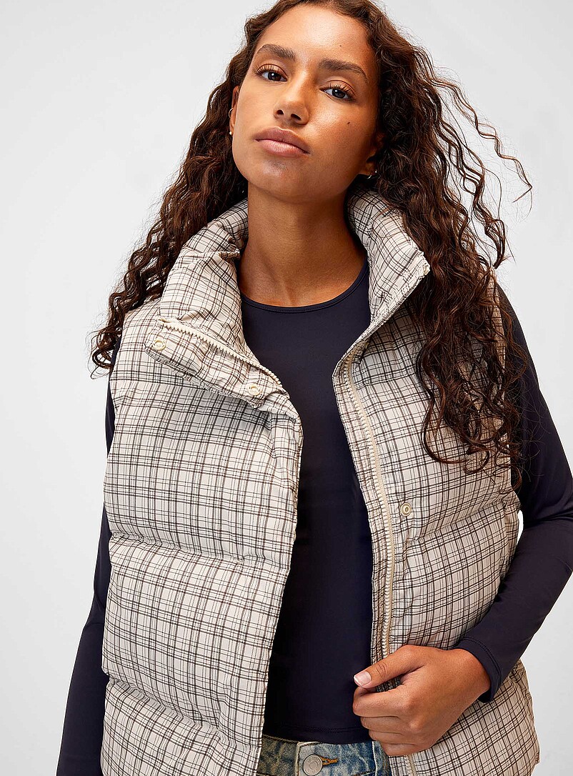 Puffy quilted vest | Twik | Women's Quilted and Down Coats Fall