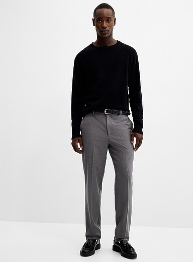 Le 31 Grey Minimalist pant <b>Amsterdam fit - Relaxed & tapered</b> for men