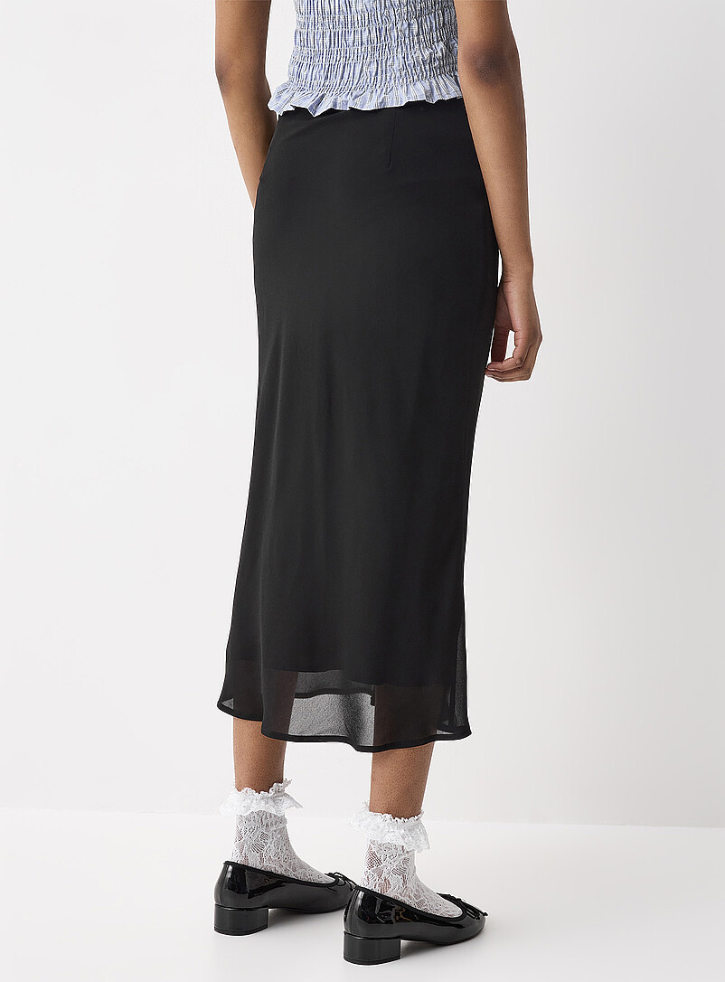 Flowy chiffon maxi skirt product image 3