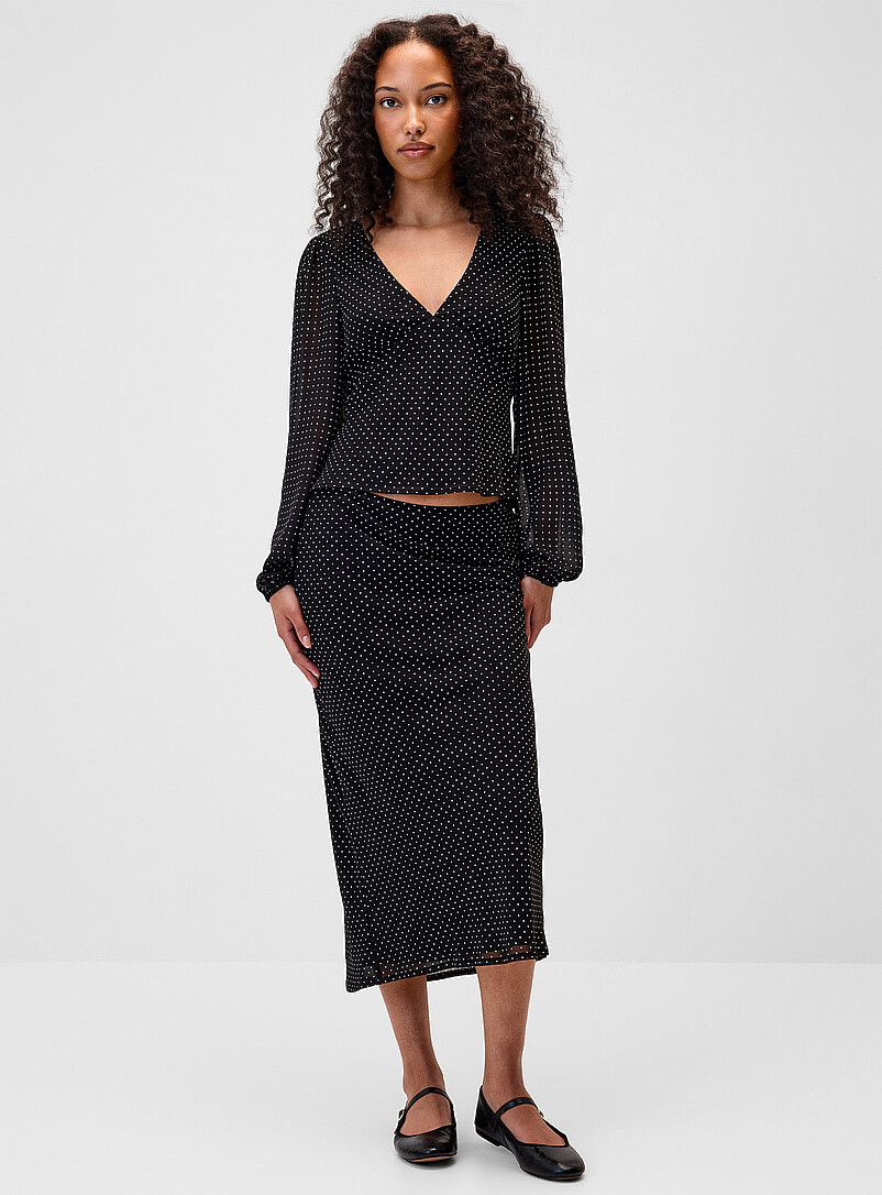 Flowy Chiffon Maxi Skirt