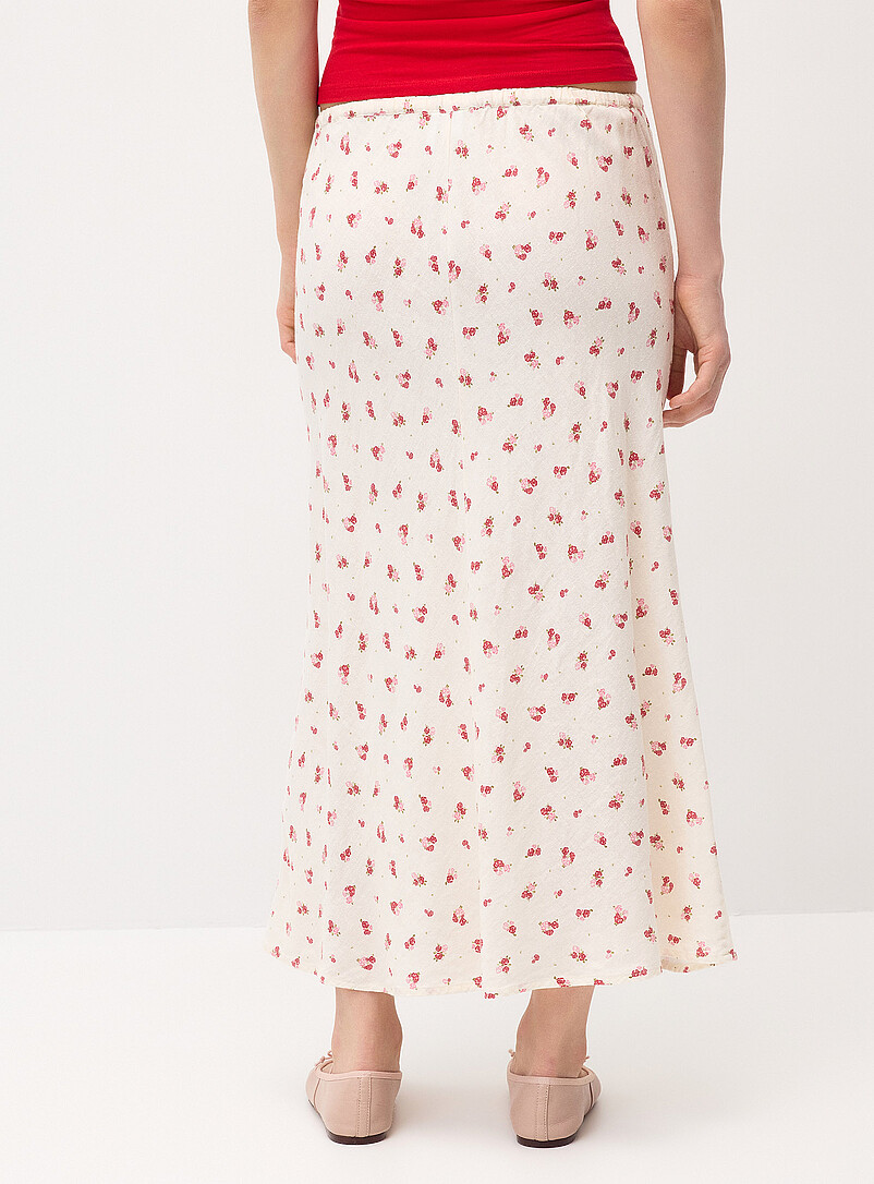 Linen blend midi skirt product image 3