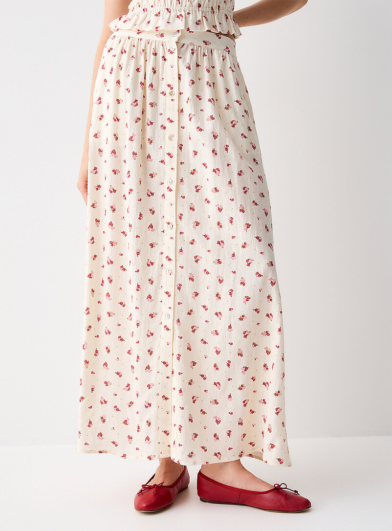 Buttoned maxi skirt product image 2