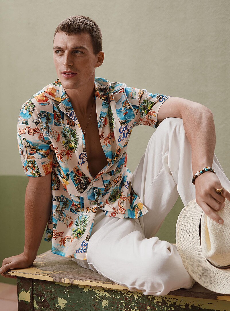 French Riviera Camp Shirt Comfort Fit